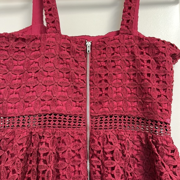 Lulus Crochet Tiered Dress - Picture 6 of 9